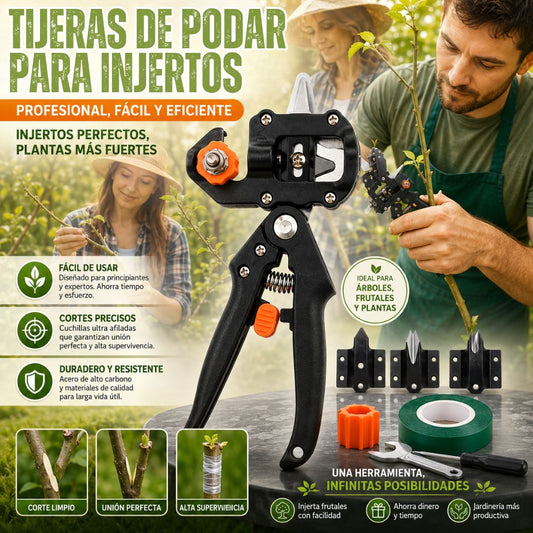 TIJERAS DE JARDINERIA PARA INJERTO