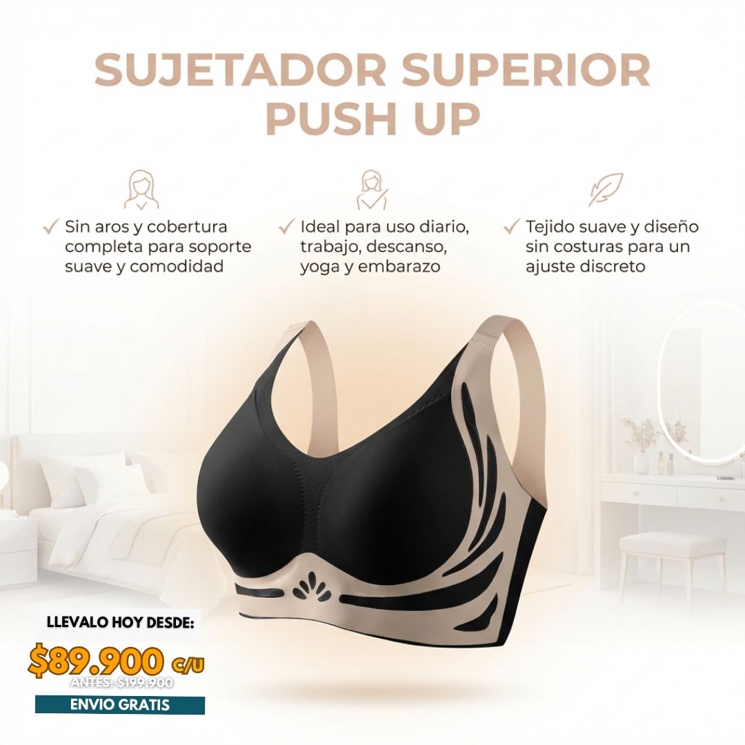 SUJETADOR SUPERIOR PUSH UP®