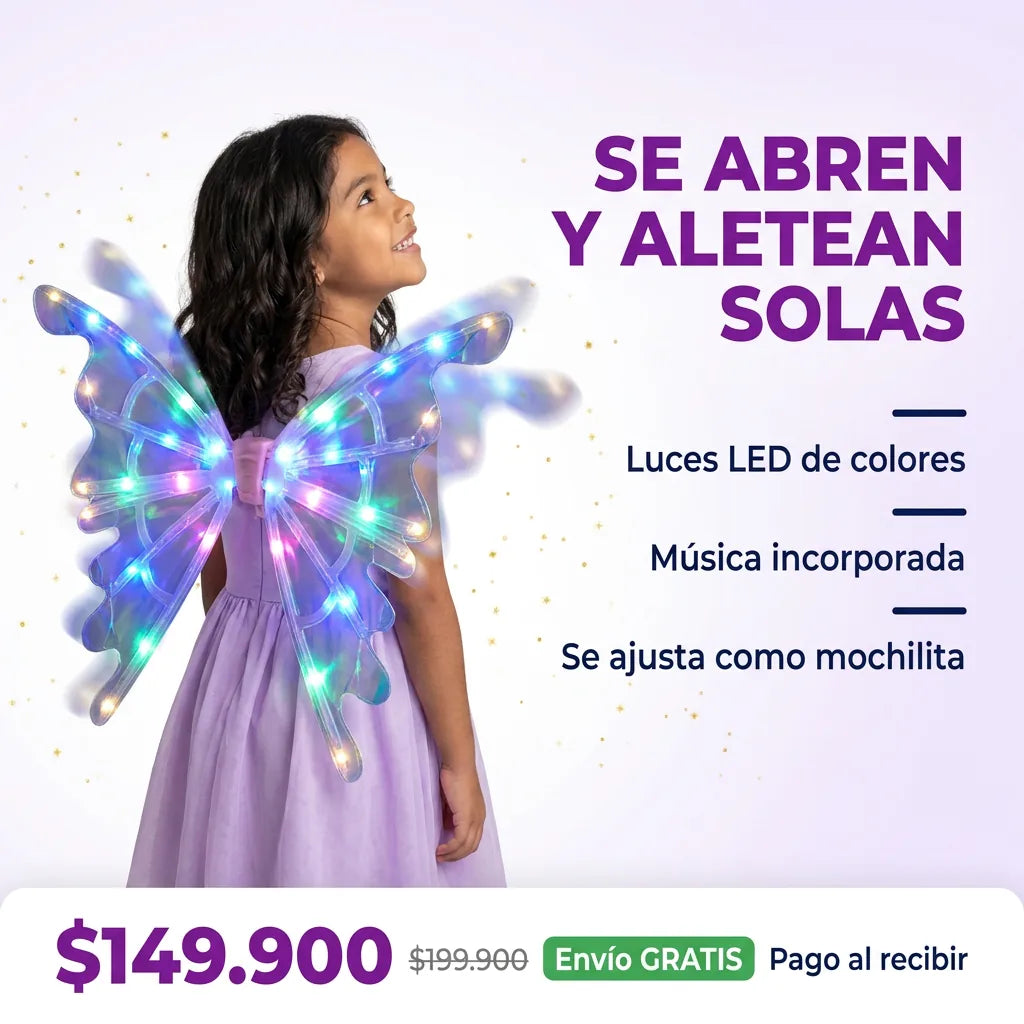 ALAS LED CON MOVIMIENTO REALISTA |HASBRO®|
