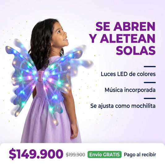 ALAS LED CON MOVIMIENTO REALISTA |HASBRO®|