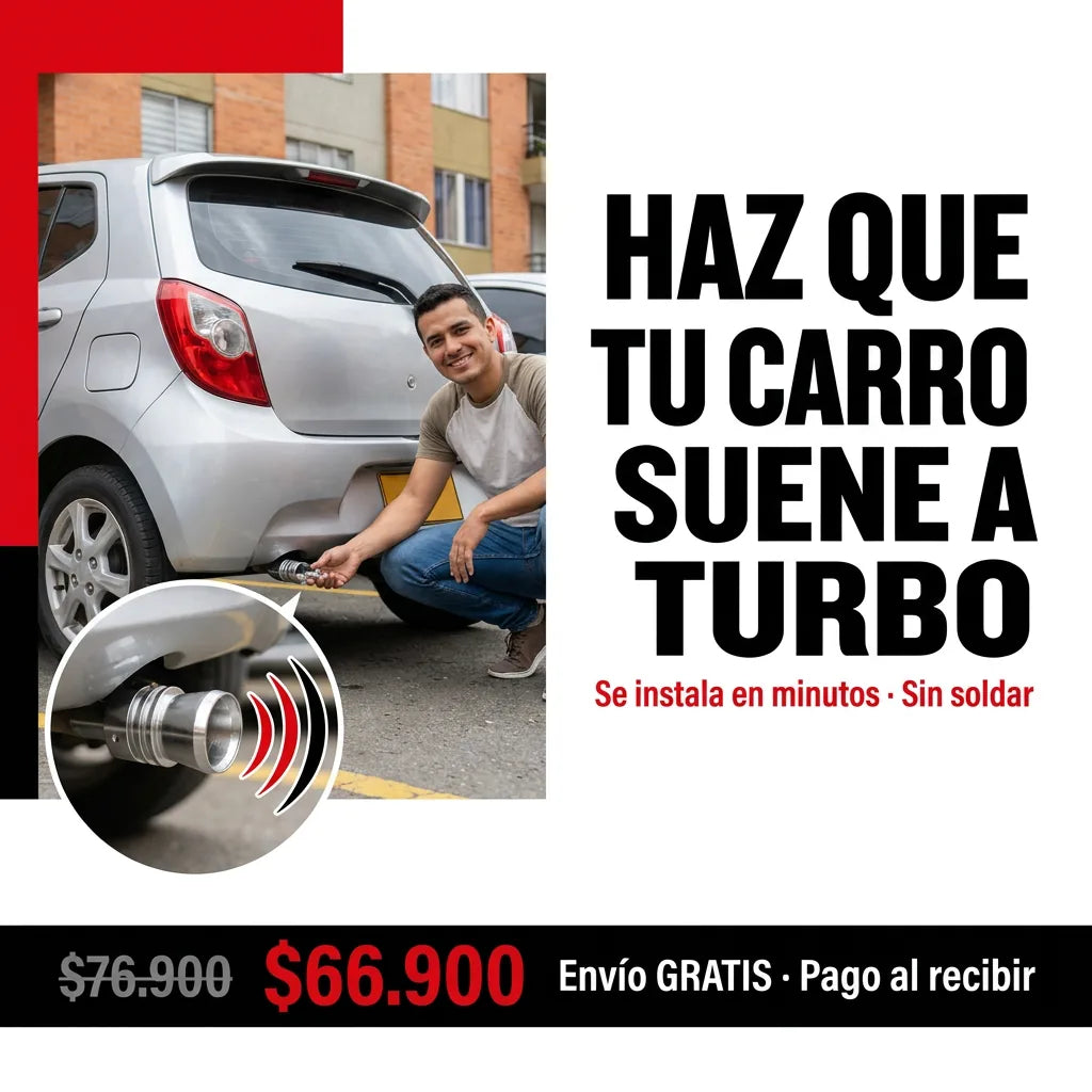 Accesorio Tubo escape coche