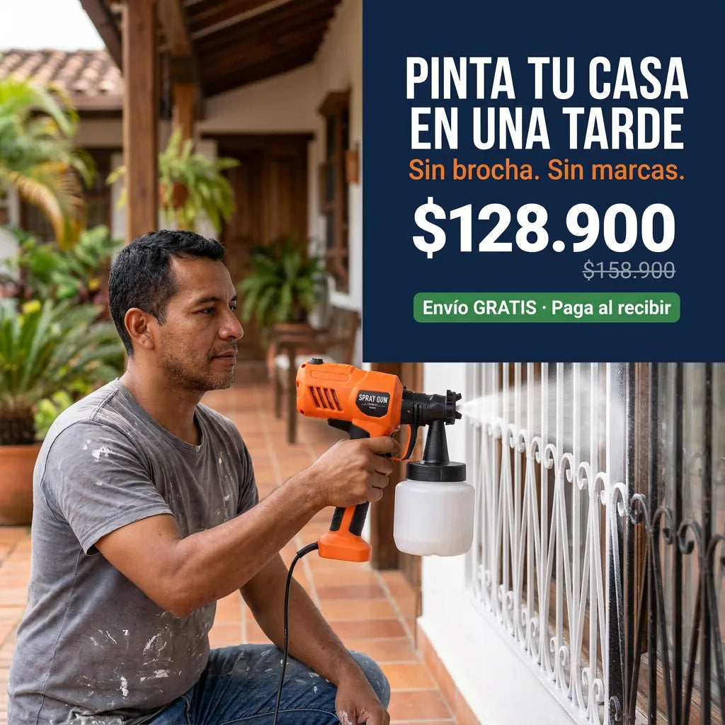 PISTOLA PULVERIZADORA DE PINTURA