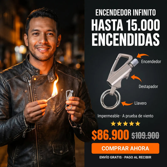 ENCENDEDOR  MULTIFUNCIONAL INFINITO