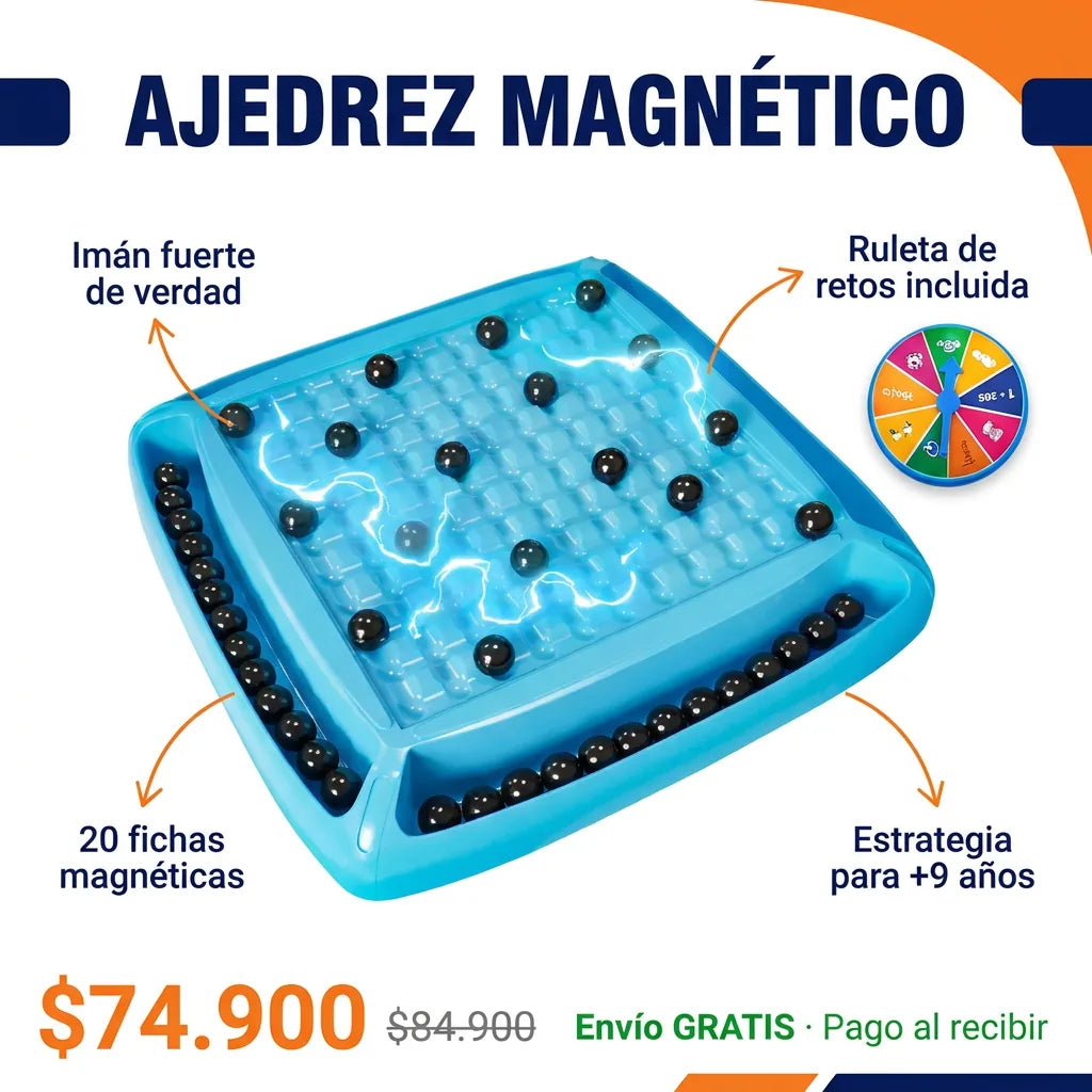 JUEGO MAGNETICO AJEDREZ