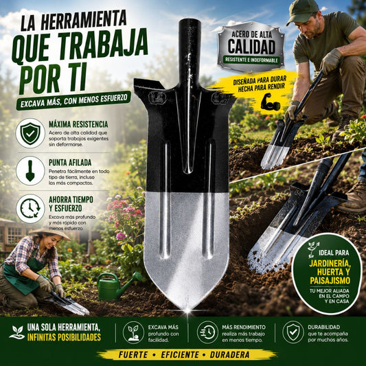 PALA DE JARDIN AFILADA