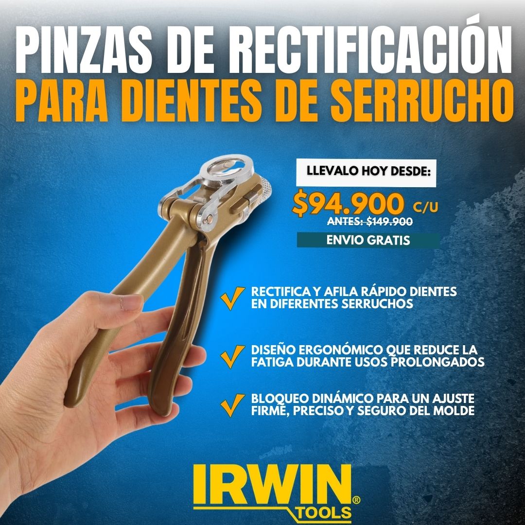 PINZAS DE RECTIFICACIÓN PARA DIENTES DE SERRUCHO | IRWIN TOOLS®