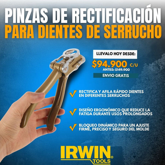 PINZAS DE RECTIFICACIÓN PARA DIENTES DE SERRUCHO | IRWIN TOOLS®