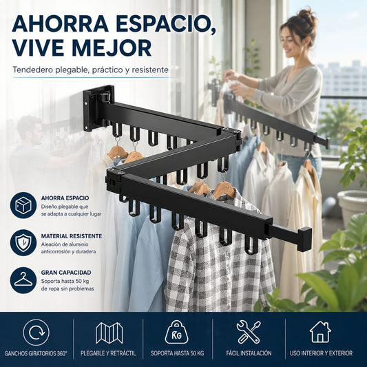 TENDEDERO PLEGABLE