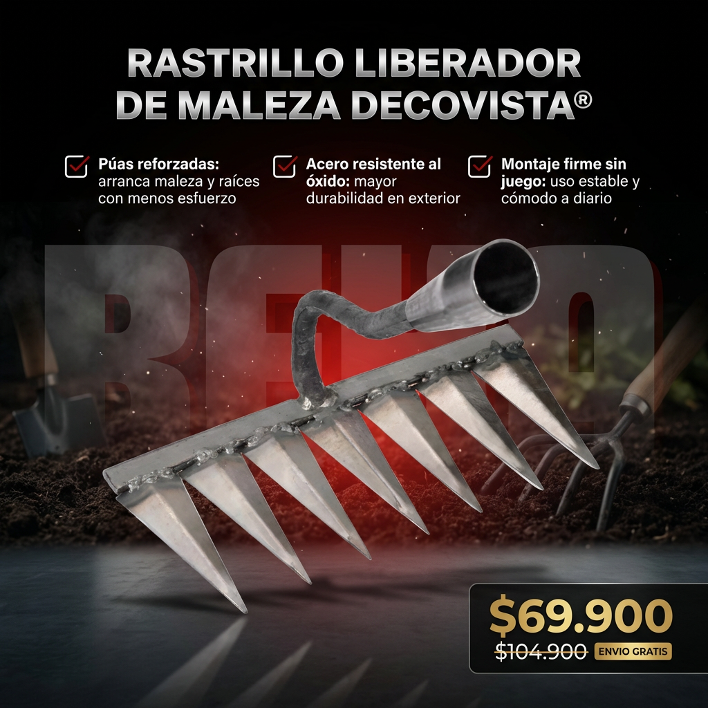 RASTRILLO LIBERADOR DE MALEZA