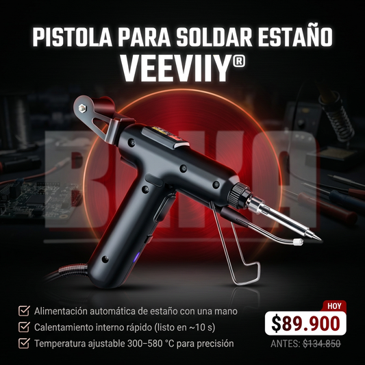 PISTOLA PARA SOLDAR ESTAÑO