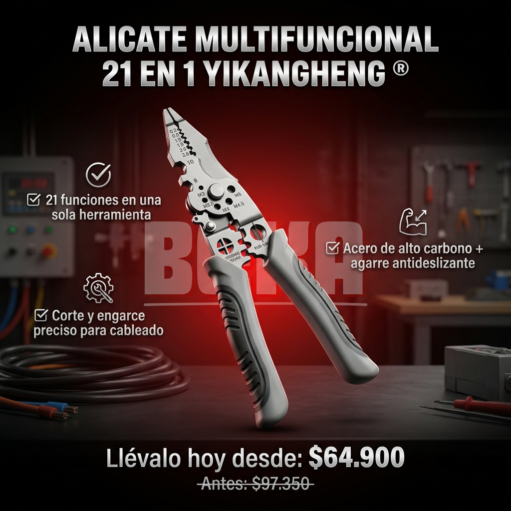 ALICATE MULTIFUNCIONAL 21 en 1