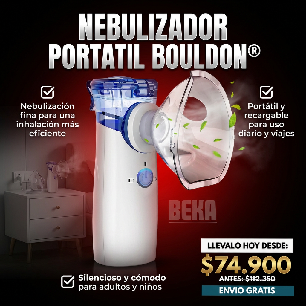 NEBULIZADOR PORTATIL BOULDON®