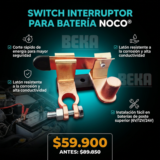 SWITCH INTERRUPTOR PARA BATERÍA NOCO®