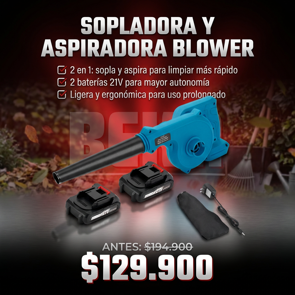 SOPLADORA ASPIRADORA