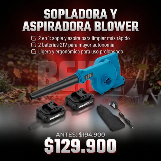 SOPLADORA ASPIRADORA