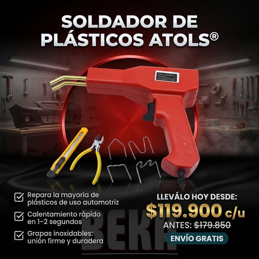 SOLDADOR DE  PLASTICOS ATOLS®