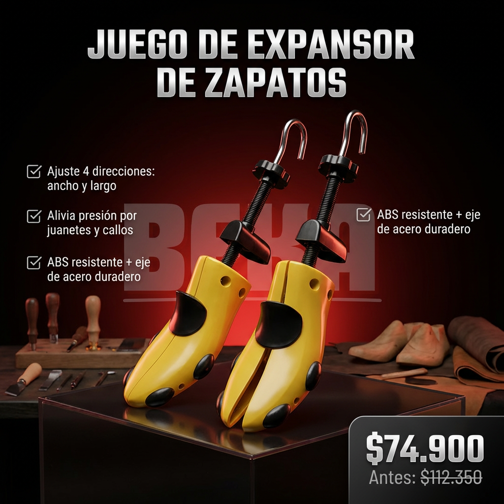 JUEGO DE EXPANSOR DE ZAPATOS