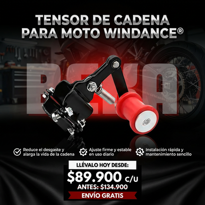 TENSOR DE CADENA PARA MOTO