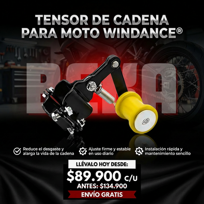 TENSOR DE CADENA PARA MOTO