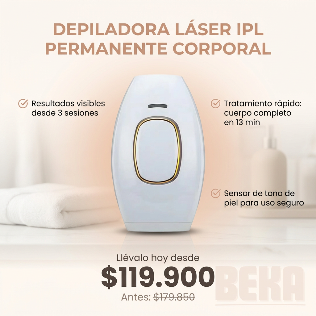 DEPILADORA IPL - 5 NIVELES