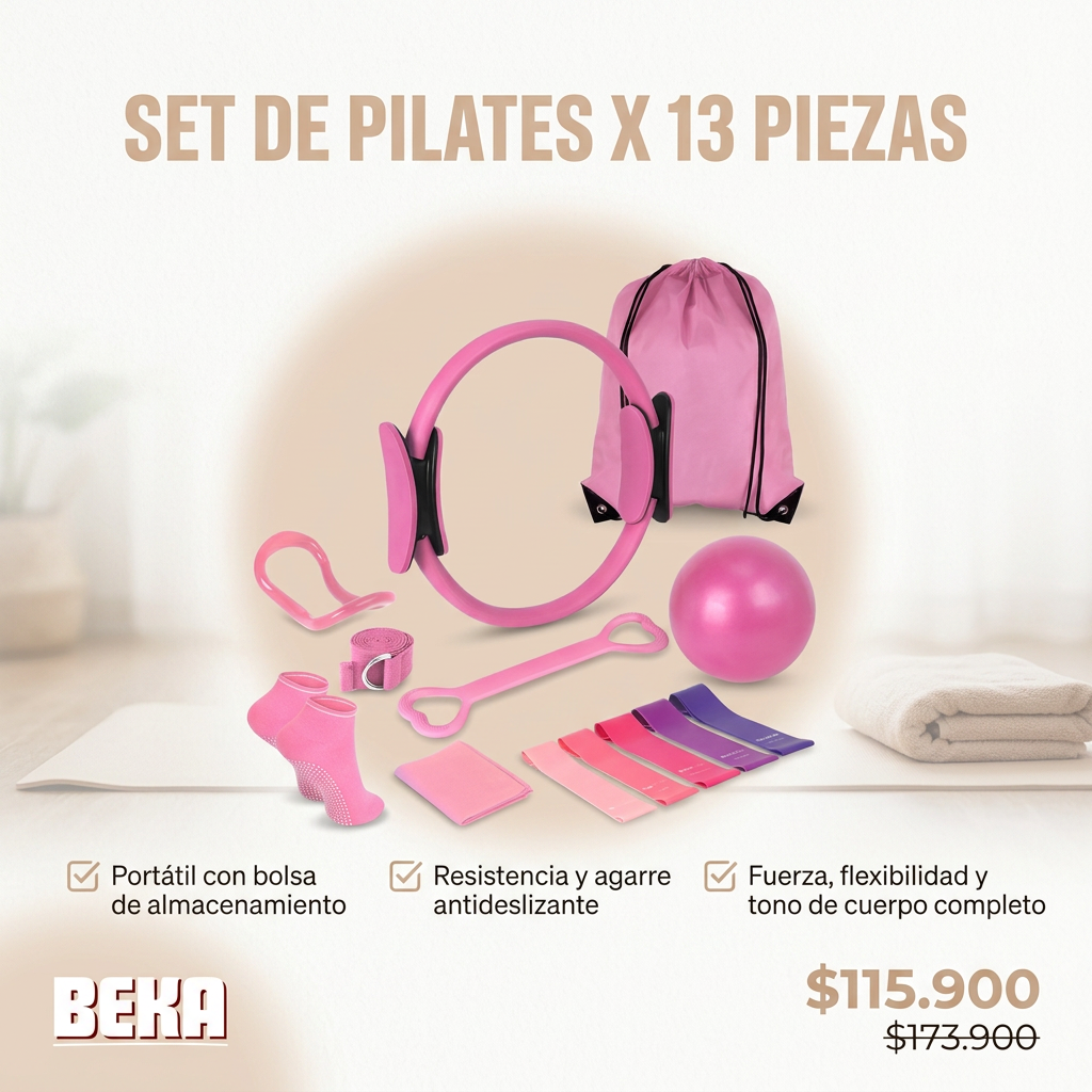 SET DE PILATES X 13 PIEZAS