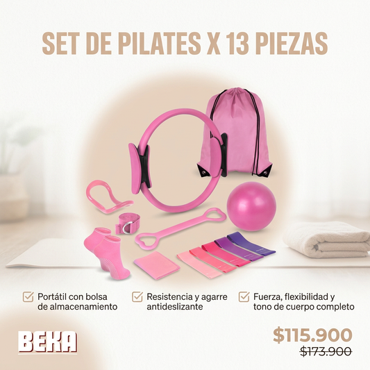 SET DE PILATES X 13 PIEZAS