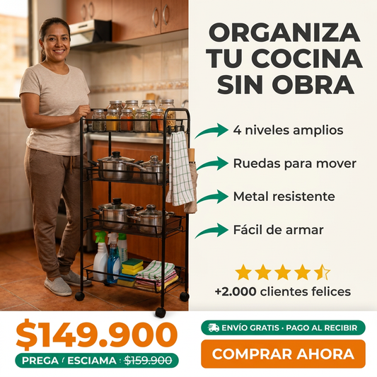 ORGANIZADOR MULTIFUNCIONAL  4 NIVELES