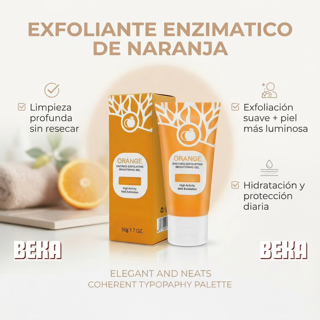 EXFOLIANTE ENZIMATICO DE NARANJA