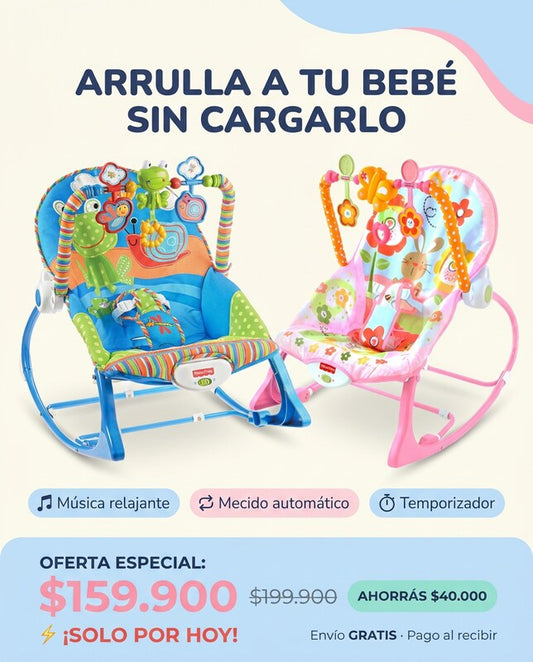 SILLA MECEDORA PARA BEBE